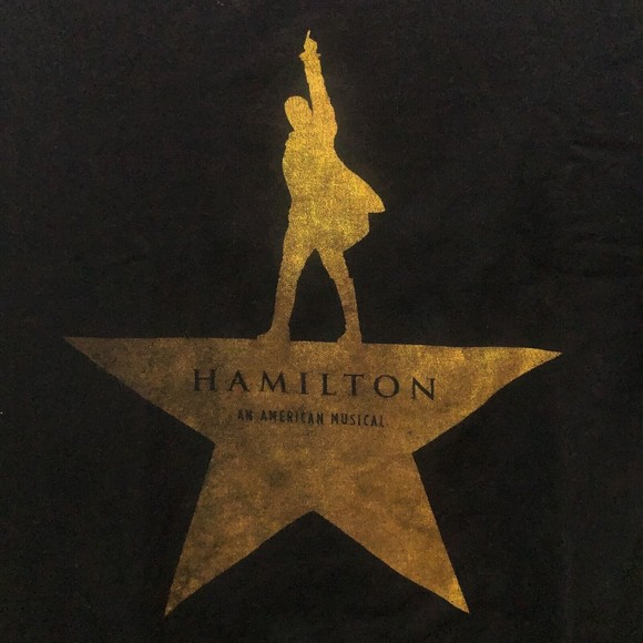 Hamilton An American Musical Adult Medium T-Shirt - Picture 2 of 4